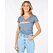 Tričko Rip Curl BASIC V TEE  Slate Blue 
