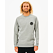 Mikina Rip Curl WETSUIT ICON CREW  Grey Marle 