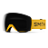 Snow brýle Smith SKYLINE XL Gold Bar Colorblock