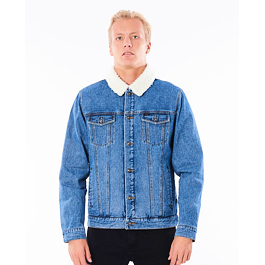 Bunda Rip Curl ANGUS DENIM JACKET  Mid Blue 