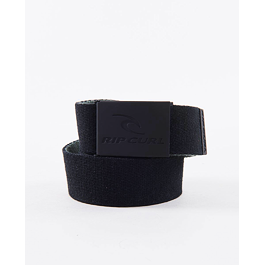 Pásek Rip Curl SNAP REVO WEBBED BELT  Black/Olive 