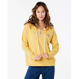 Mikina Rip Curl LATINA ISLA FLEECE HOODIE Washed Yellow 