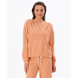 Mikina Rip Curl COSY V NECK HOOD  Clay Marle 