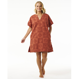 Ručník Rip Curl HOLIDAY PONCHO Rust