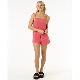 Overal Rip Curl CLASSIC SURF ONESIE Hibiscus Red
