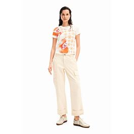 Kalhoty Desigual New Jersey crudo
