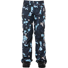 Kalhoty Rojo SNOW CULTURE PANT Floral Camo Blue Nights