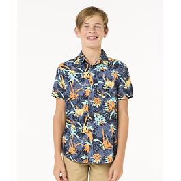 Košile Rip Curl RAW ENERGY SHIRT - BOY Vintage Navy