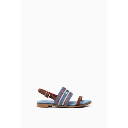 Sandály Desigual Mumbai New Exotic jeans