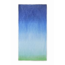 šátek Desigual Flow Rectangle azul mineral
