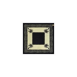 šátek Barts LEYLAF Print Black