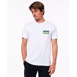 Tričko Rip Curl SLASHER TEE  Optical White 