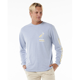 Tričko Rip Curl SURFER DUDE LS TEE Spray Blue