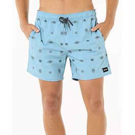 Plavky Rip Curl FUN TIMES VOLLEY Blue Lagoon