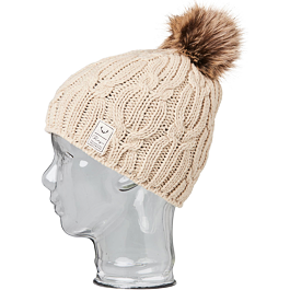 Zimní čepice Rojo CABLE RIB BEANIE White Pepper