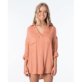Košile Rip Curl SUNRISE SHIRT  Peach 