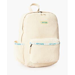 Batoh Rip Curl ICONS 18L CORD BACKPACK Off White