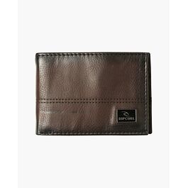 Peněženka Rip Curl CORPAWATU ICON PU SLIM Black/Tan