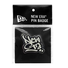 Doplňky New Era GRAFFITI PIN BADGE Silver (Metal Finish)