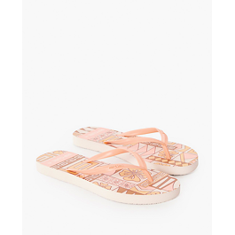 žabky Rip Curl BLOCK PARTY BLOOM OPEN TOE Bright Peach