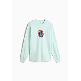 Tričko Vans SKULL WINDOW LS Hint Of Mint