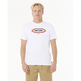 Tričko Rip Curl SUNSET TEE White