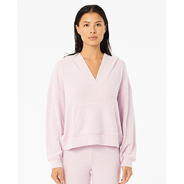 Mikina Rip Curl COSY V NECK HOOD  Lilac 