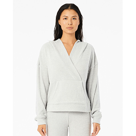Mikina Rip Curl COSY V NECK HOOD  Mid Grey 
