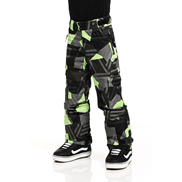 Kalhoty Rehall EDGE-R JR Camo Green