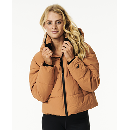 Bunda Rip Curl ANTI-SERIES TIDAL JACKET Light Brown 