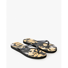 žabky Rip Curl LA ISLA BLOOM OPEN TOE Black