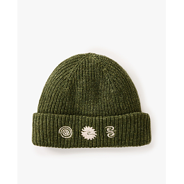 Zimní čepice Rip Curl SWC ART SHALLOW BEANIE Washed Moss