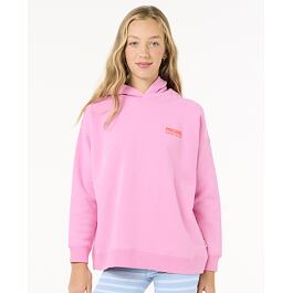 Mikina Rip Curl SURF PUFF HOOD-GIRL Hot Pink