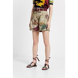 šortky Desigual Pearl Harbou beige safari
