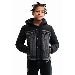 Bunda Desigual Pizza negro