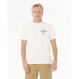 Tričko Rip Curl SURF REVIVAL DECAL TEE Bone