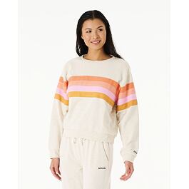 Mikina Rip Curl DAY BREAK CREW Oatmeal Marle 
