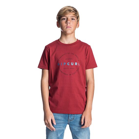 Tričko Rip Curl SIXTY NINE SS TEE  Red 