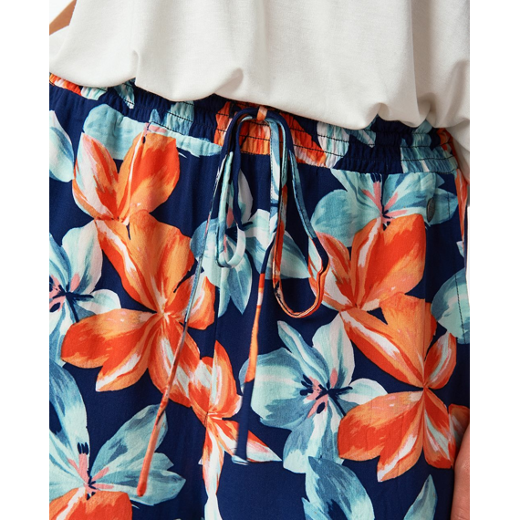 Kalhoty Rip Curl BLISS BLOOM BEACH PANT  Dark Blue 