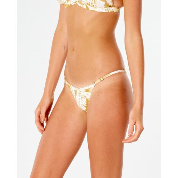 Plavky Rip Curl SUMMER PALM SKIMPY PANT  Honey 