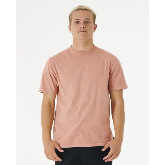 Tričko Rip Curl PLAIN WASH TEE Dusty Rose 