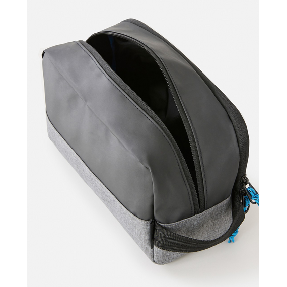 Kosmetická taška Rip Curl GROOM TOILETRY ICONS OF SURF Grey 
