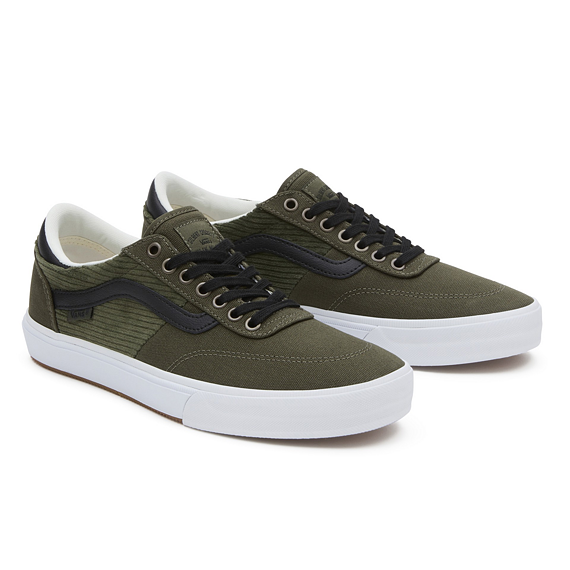 Boty Vans GILBERT CROCKETT Corduroy Olive/Black