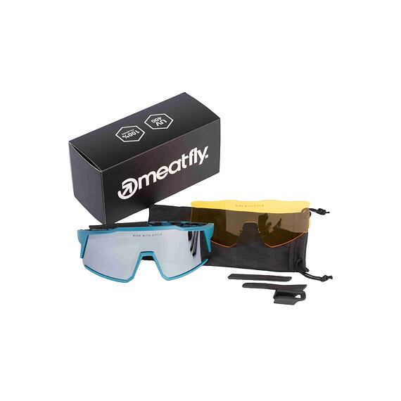 Sluneční brýle Meatfly NATE SUNGLASSES Petrol Camo