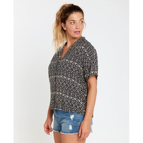 Košile Rip Curl IKAT GEO SHIRT Navy