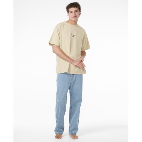 Tričko Rip Curl FADE OUT EMB TEE Cement