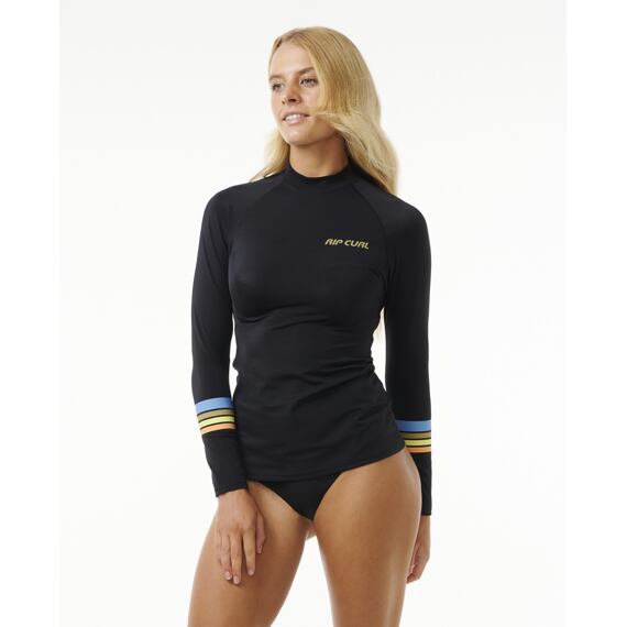 Lykra Rip Curl TIDE REVIVAL UPF L/S Black