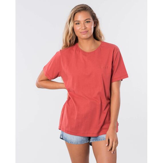 Tričko Rip Curl THE KEEP SEARCHING TEE  Sun Rust 