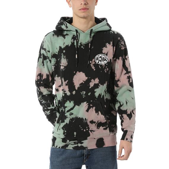Mikina Vans HELL YEAH TIE DYE PO Black Tie Dye
