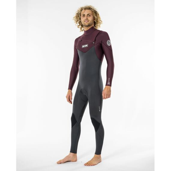 Neoprén Rip Curl DAWN PATROL C/ZIP 53GB ST  Wine 